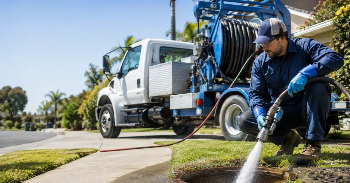 Hydro jet sewer cleaning Atherton